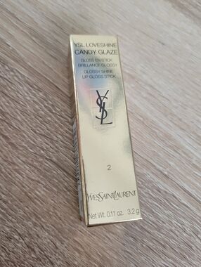 YSL Beauty Candy Glaze Lip Gloss Stick In Healthy Glow Plumper
